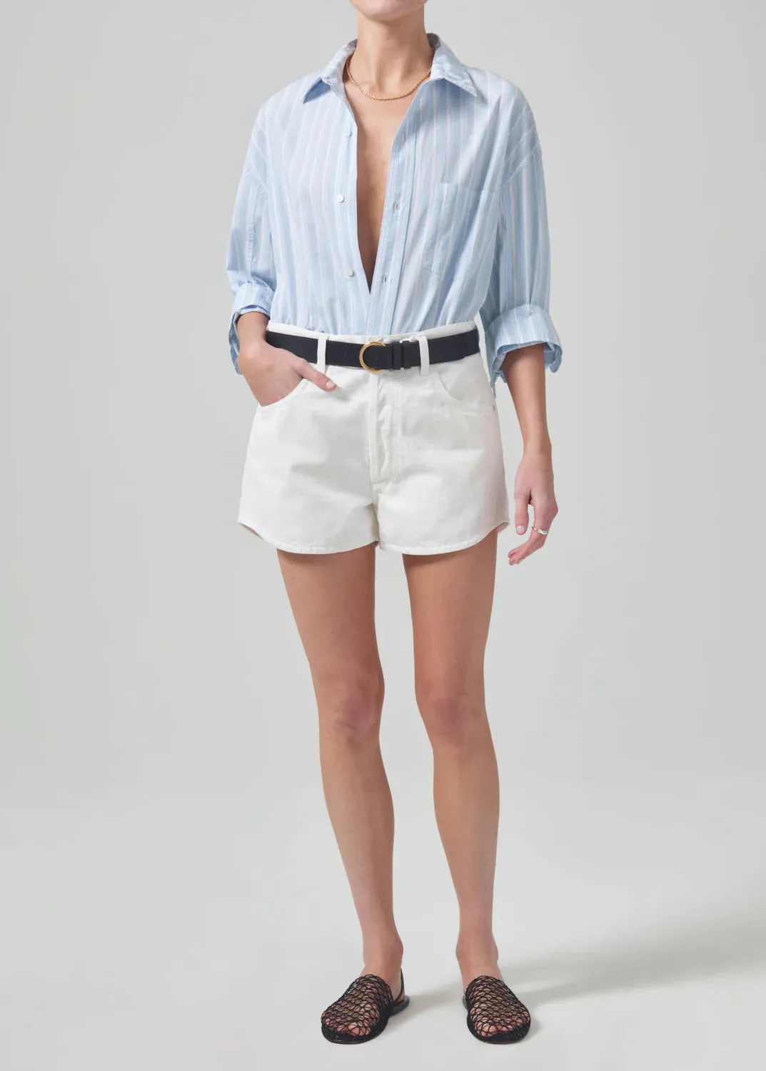 Citizens of Humanity - Abita Short - Macadamia sold by Jessie Boutique