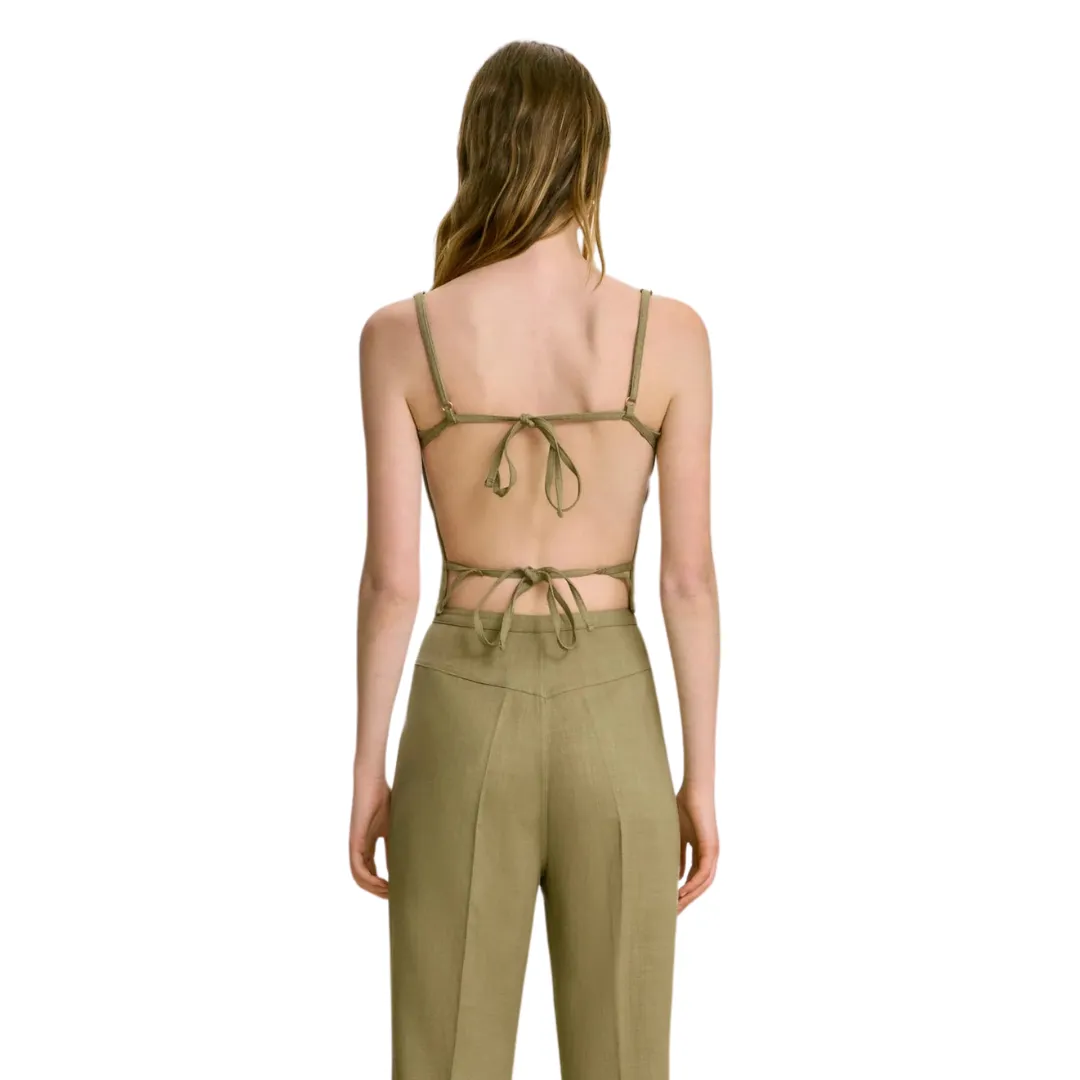 Cult Gaia - Dorian Top - Tea sold by Jessie Boutique product image thumbnail 3