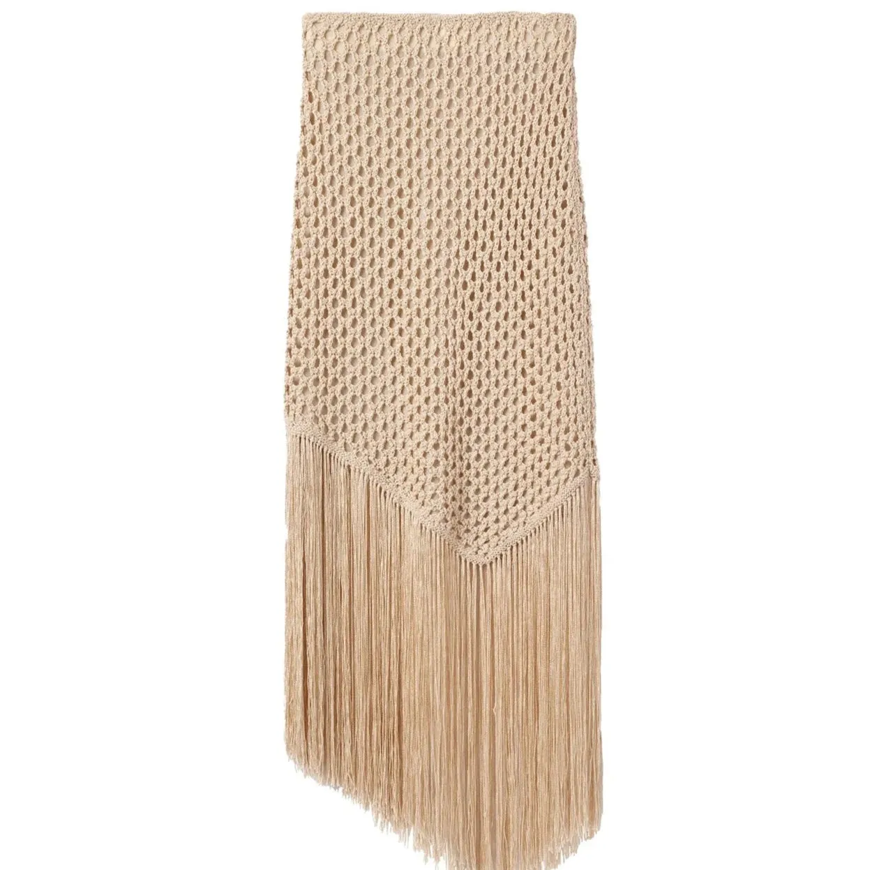 A.L.C - Leona Crochet Fringe Midi Skirt - Pampas sold by Jessie Boutique product image thumbnail 4
