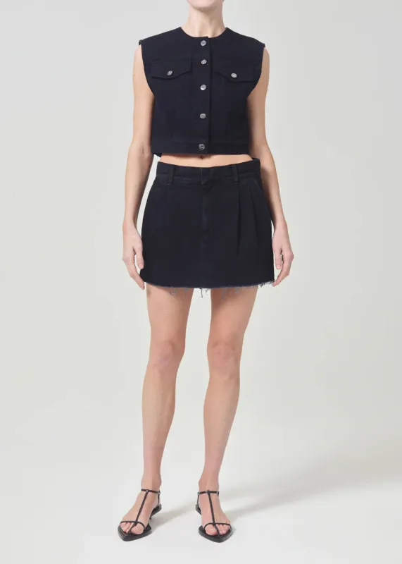Agolde - Leo Vest - Smudge sold by Jessie Boutique