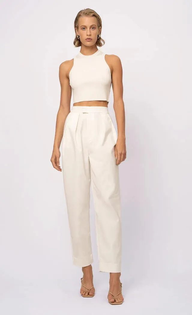 Nonchalant - Mia Tank - White sold by Jessie Boutique