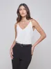 L’agence - Gabriella Camisole Tank - Ivory sold by Jessie Boutique