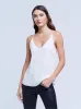 L’agence - Gabriella Camisole Tank - Ivory sold by Jessie Boutique