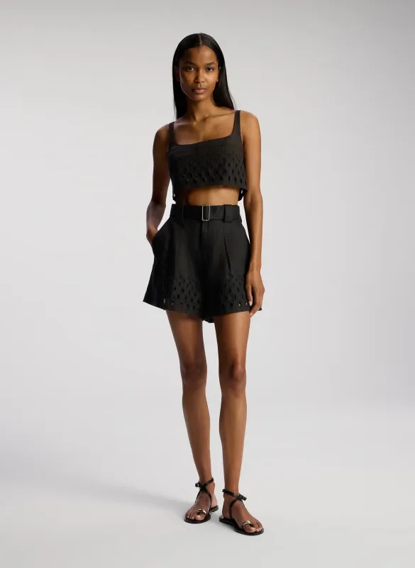 A.L.C - Kali Short - Black sold by Jessie Boutique