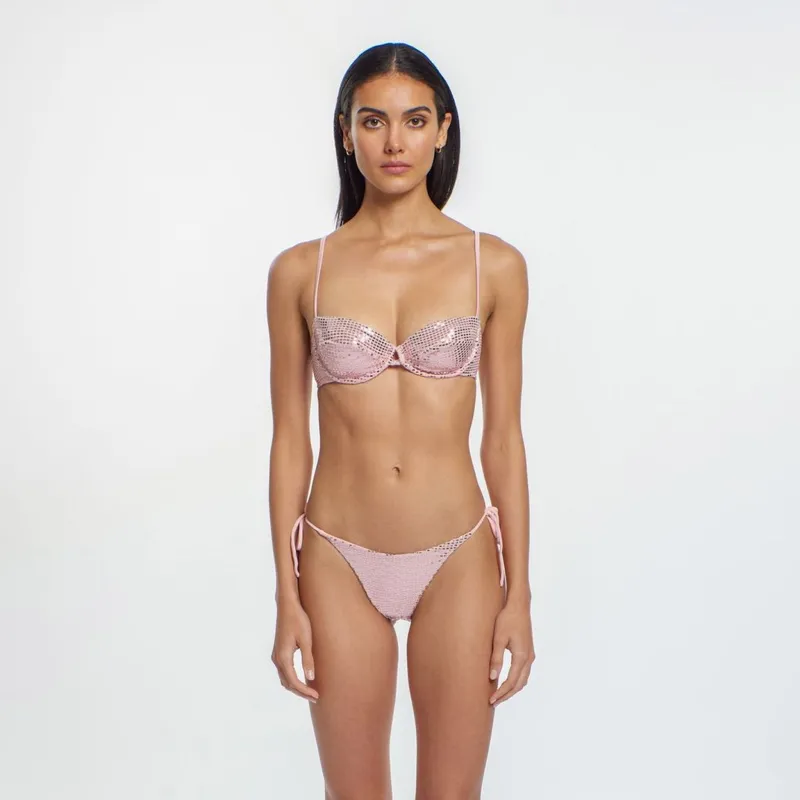 Peixoto - Lara Bikini Top - Renaissance Rose sold by Jessie Boutique