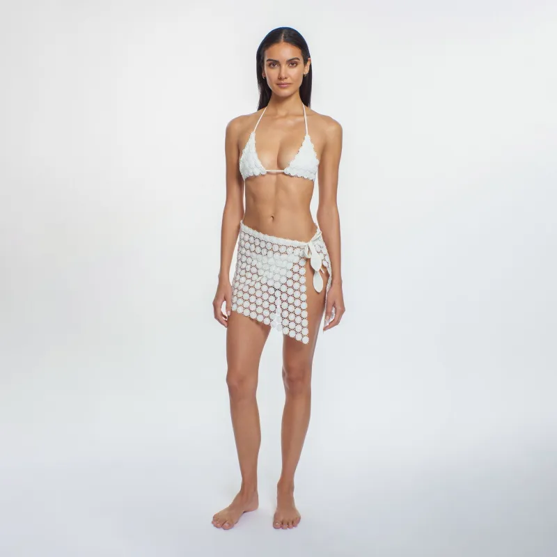 Peixoto - Soa Tie Side Skirt - Daisy Dream sold by Jessie Boutique