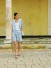 Nation LTD - Maja Short - Parisian Blue Stripe sold by Jessie Boutique
