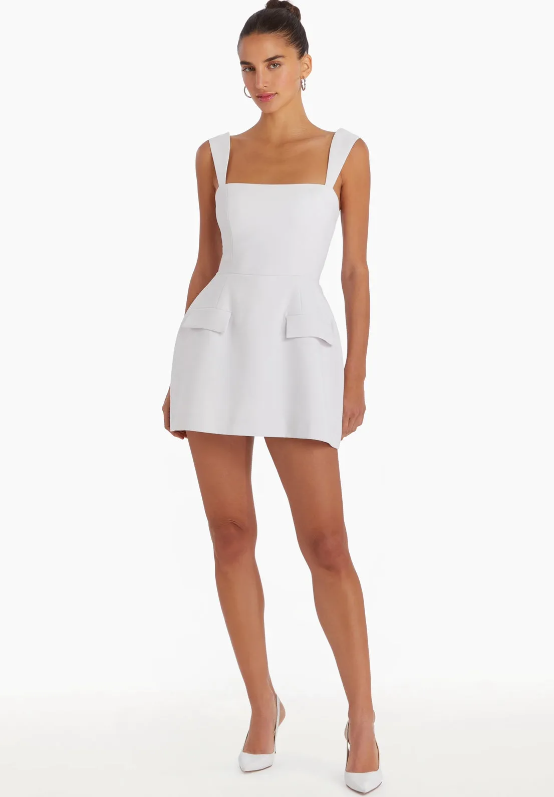 Amanda Uprichard - Bethany Skort Romper In Multiple Colors sold by Jessie Boutique