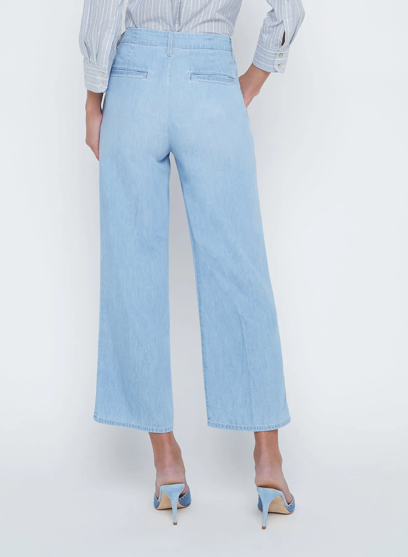 L’agence - Zayne H/R Straight Trouser - Dakota sold by Jessie Boutique product image thumbnail 3
