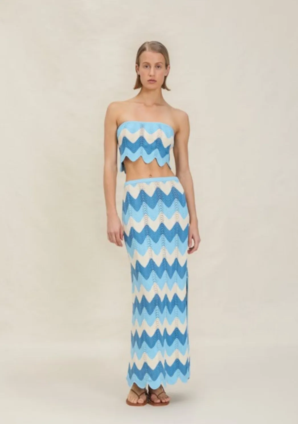 Devon Windsor - Somi Top - Aqua sold by Jessie Boutique product image thumbnail 2