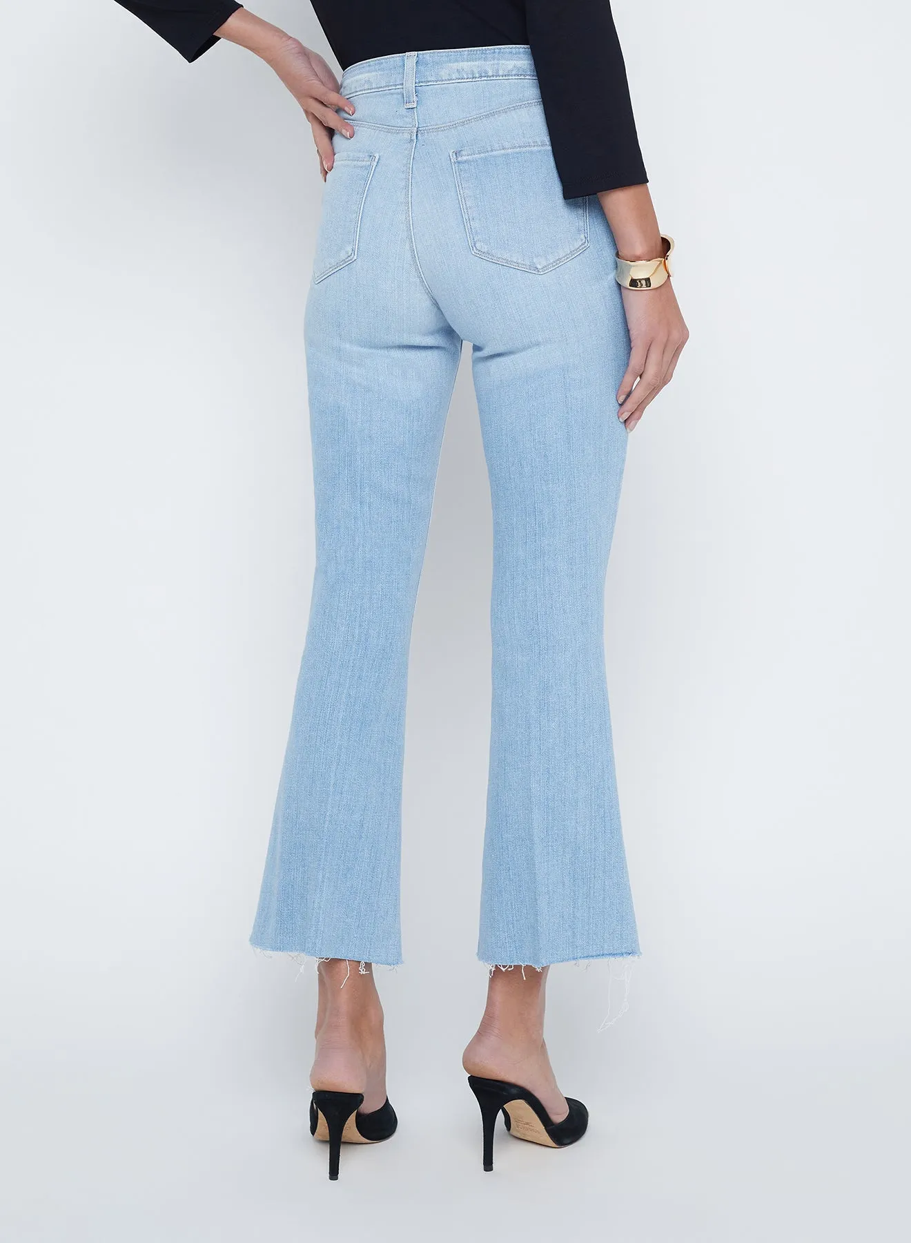 L’agence - Kendra Crop Flare - Olympia sold by Jessie Boutique product image thumbnail 2