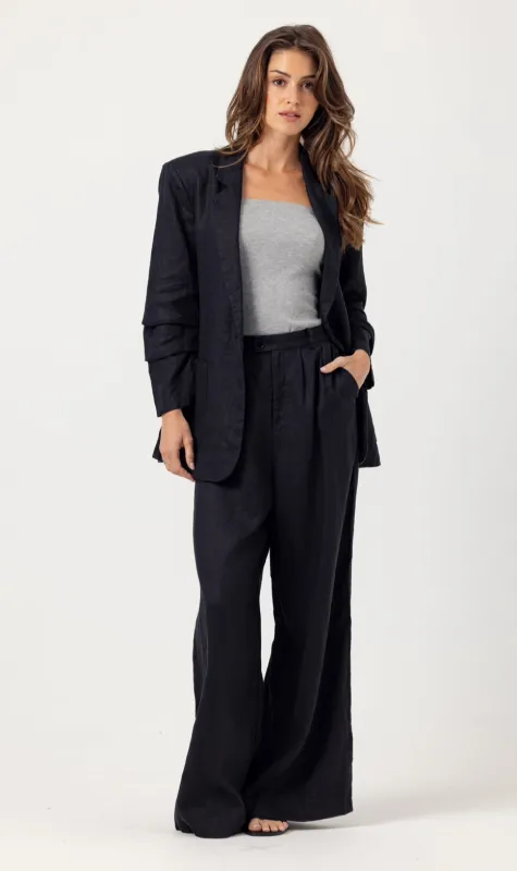 Sundays - Mercer Pant - Black sold by Jessie Boutique