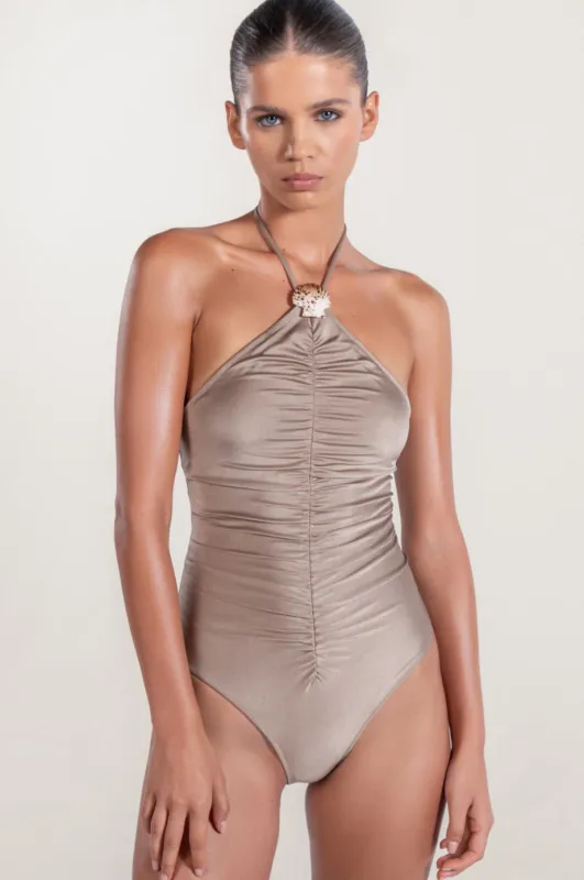 Shani Shemer - Marigold One Piece - Toffee sold by Jessie Boutique
