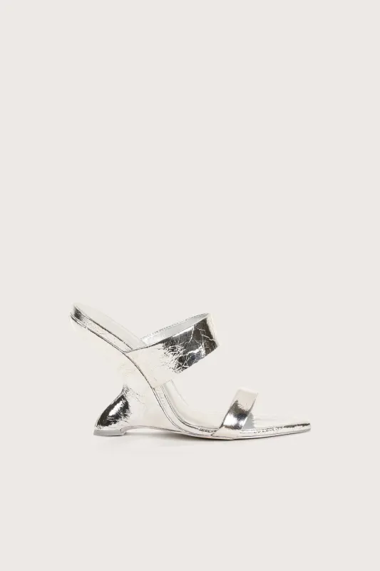 Cult Gaia - Yara Sandal - Silver sold by Jessie Boutique