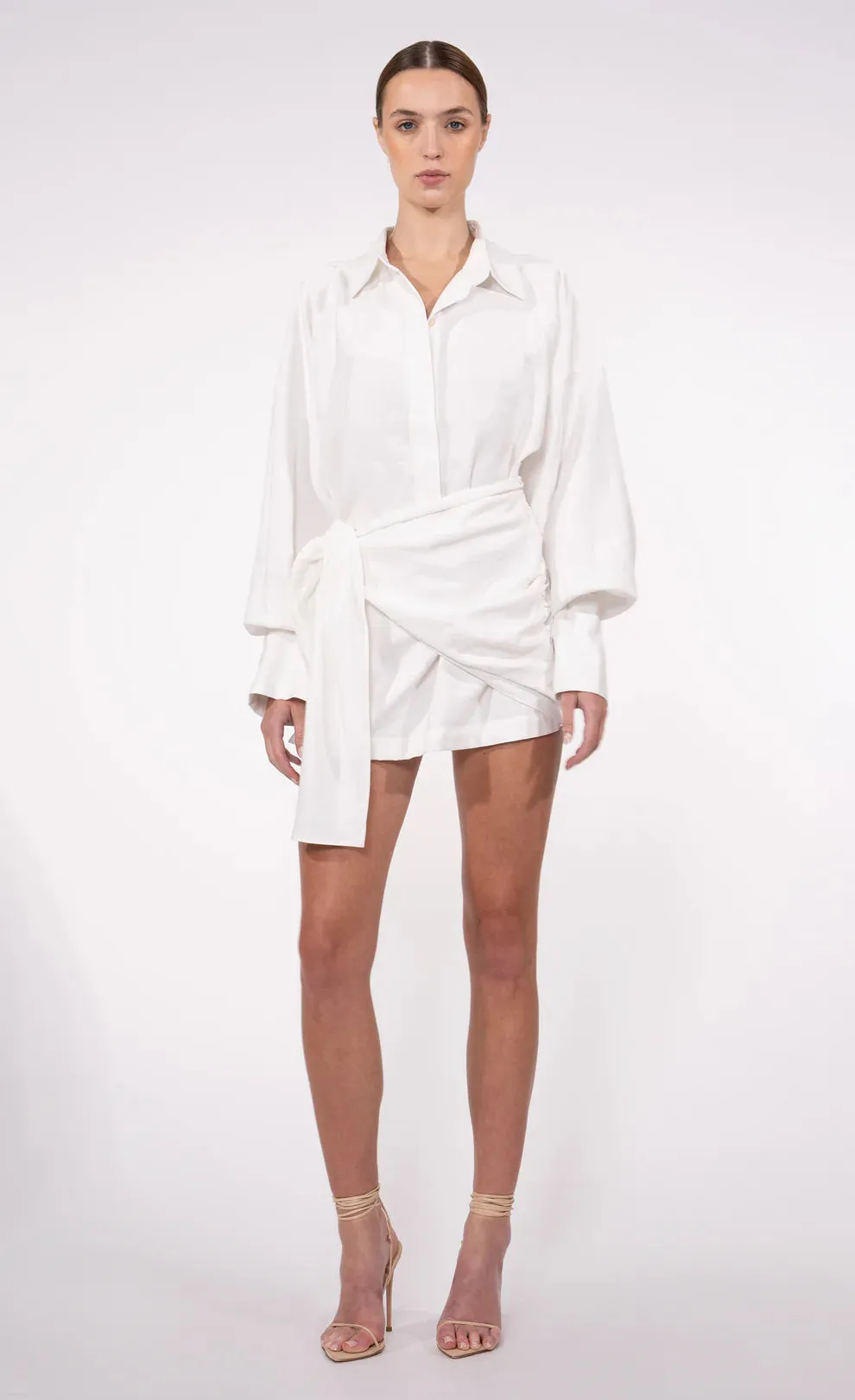 Nonchalant - Heidi Dress - White sold by Jessie Boutique