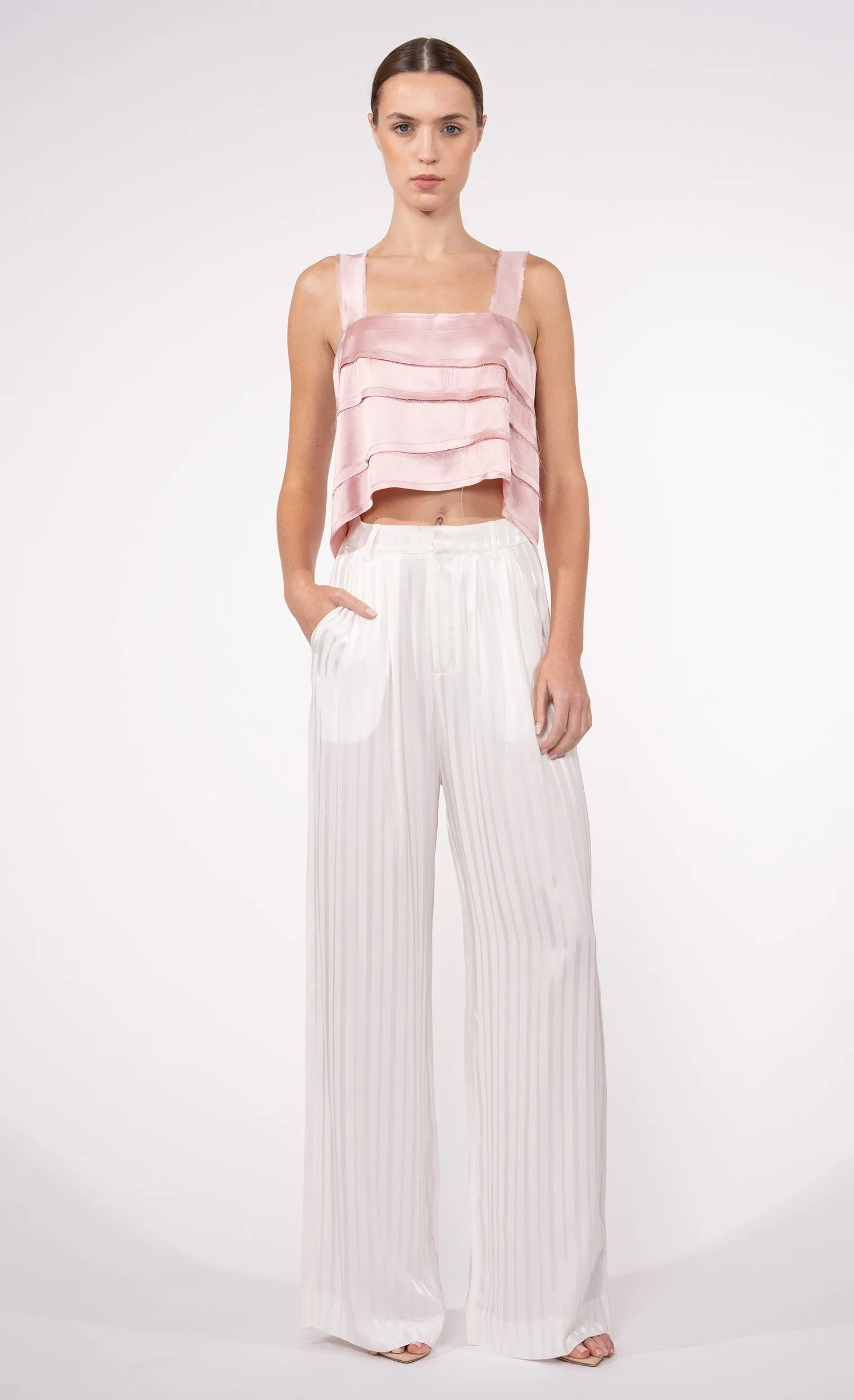 Nonchalant - Izzie Top - Desert Rose sold by Jessie Boutique