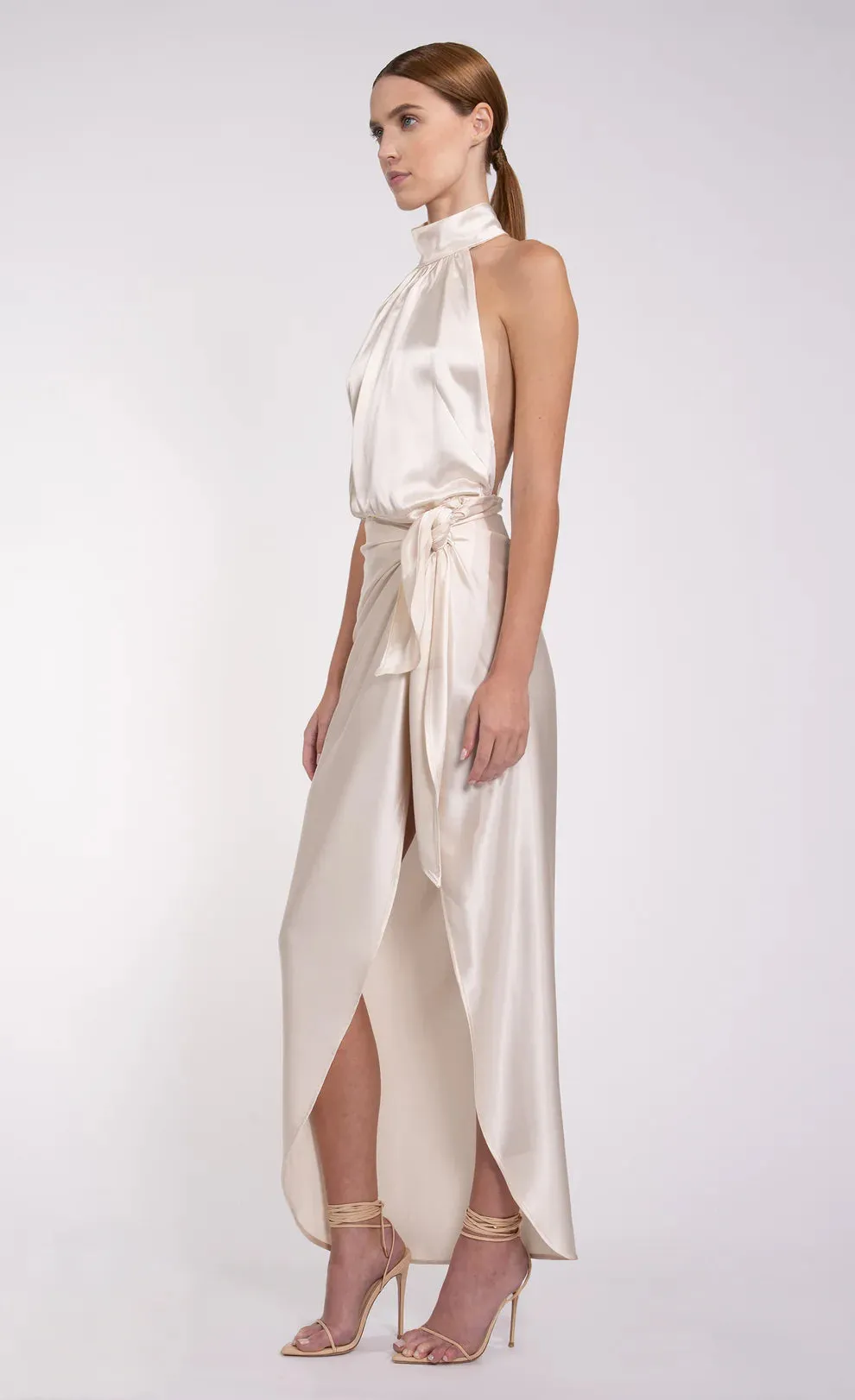 Nonchalant - Aulie Dress - Champagne sold by Jessie Boutique product image thumbnail 2