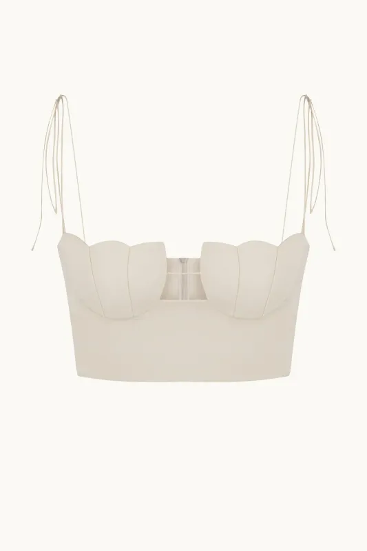 Anna October - Becca Top - Ivory sold by Jessie Boutique