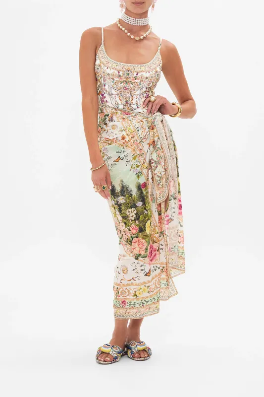 Camilla - Scoop Neck One Piece - Renaissance Romance sold by Jessie Boutique