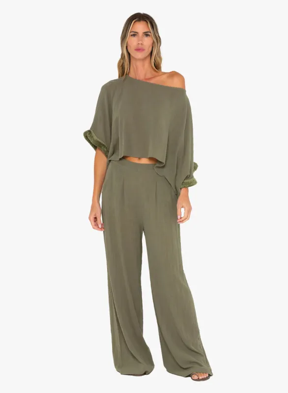 JBQ - Avia Top - Forest sold by Jessie Boutique