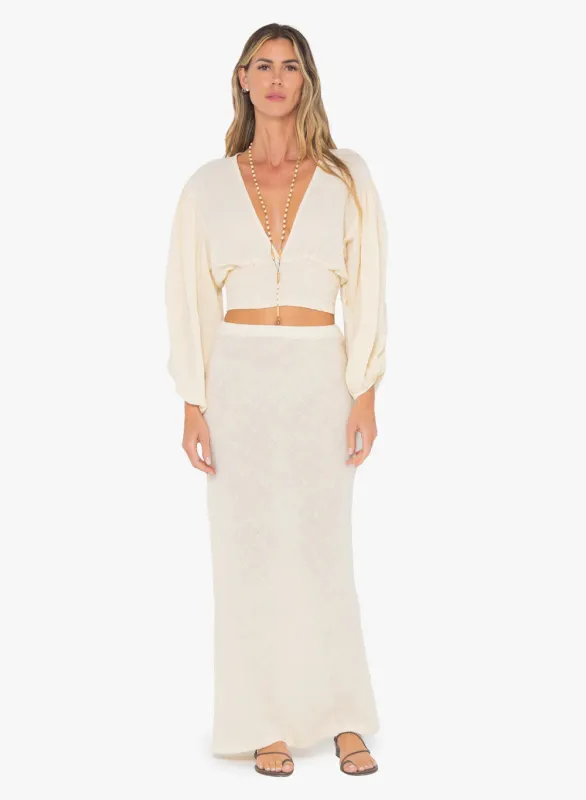 JBQ - Pele Skirt - Vanilla sold by Jessie Boutique