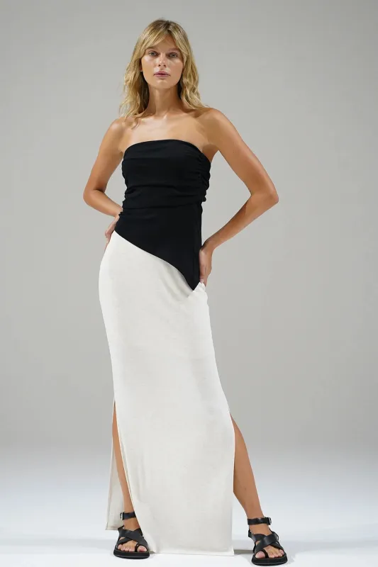 LNA - Jocelyn Rib Top - Black sold by Jessie Boutique