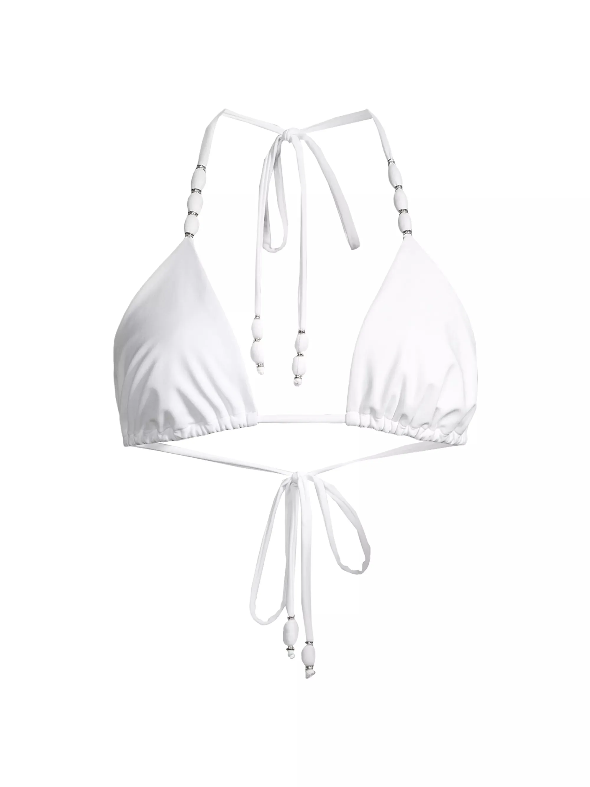 Ramy Brook - Elsa Bikini Top - White sold by Jessie Boutique