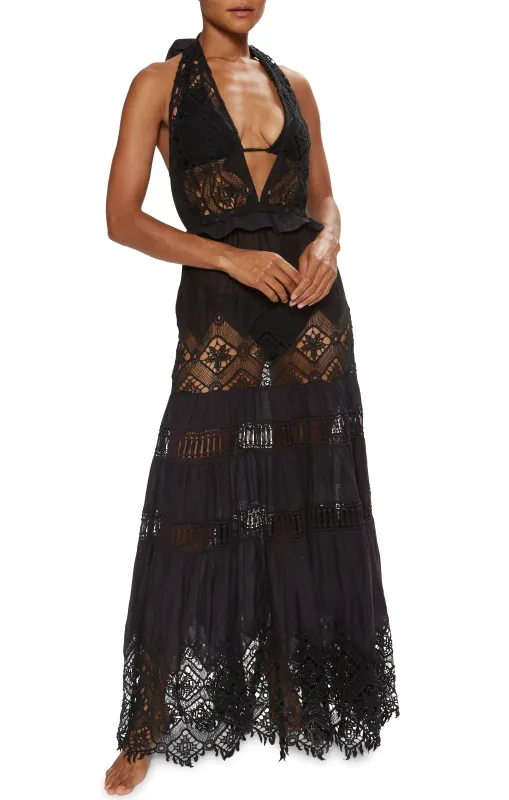 Ramy Brook - Aviana Dress - Black sold by Jessie Boutique