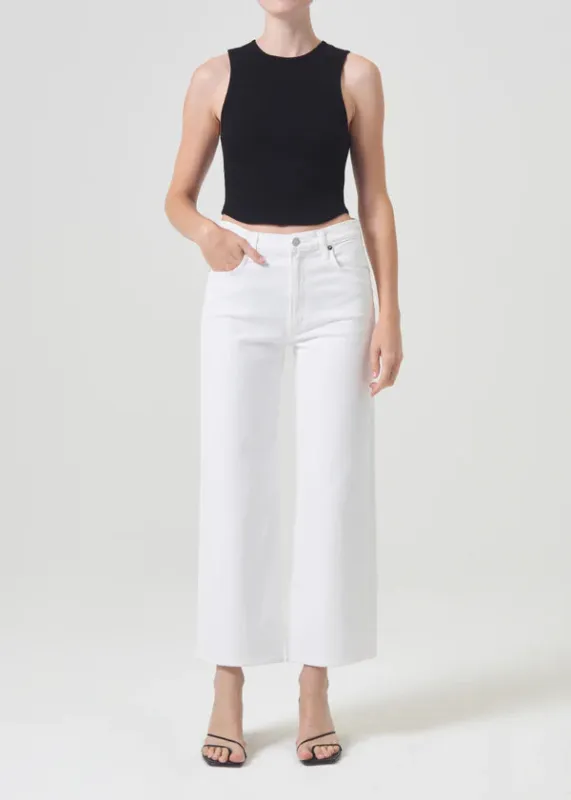 Agolde - Harper Crop Jean - Sour Cream sold by Jessie Boutique