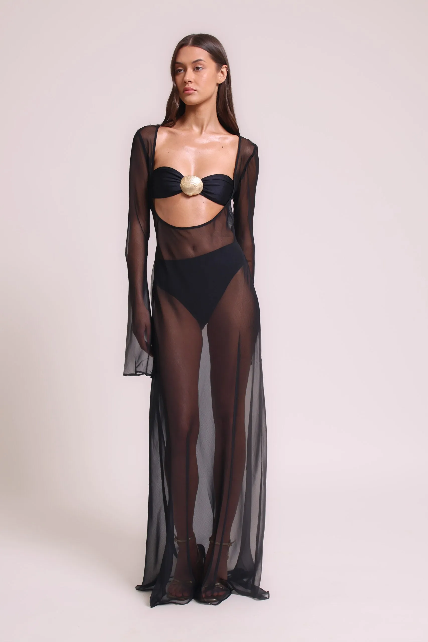 Shani Shemer - Blanca Maxi Dress - Black sold by Jessie Boutique