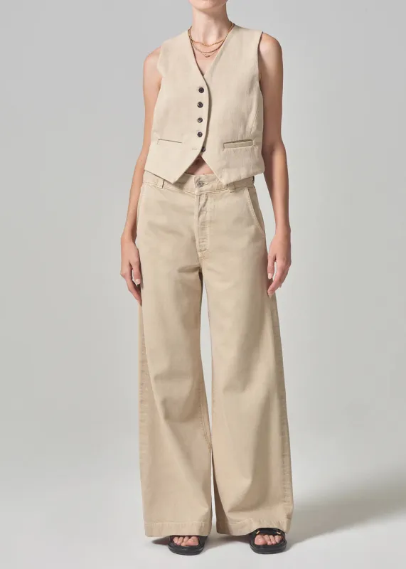 Citizens of Humanity - Beverly Trouser - Taos Sand sold by Jessie Boutique
