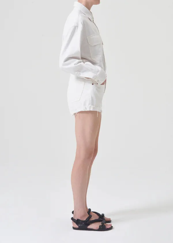 Agolde - Parker Vintage Rolled Short - Fortune Cookie sold by Jessie Boutique product image thumbnail 3