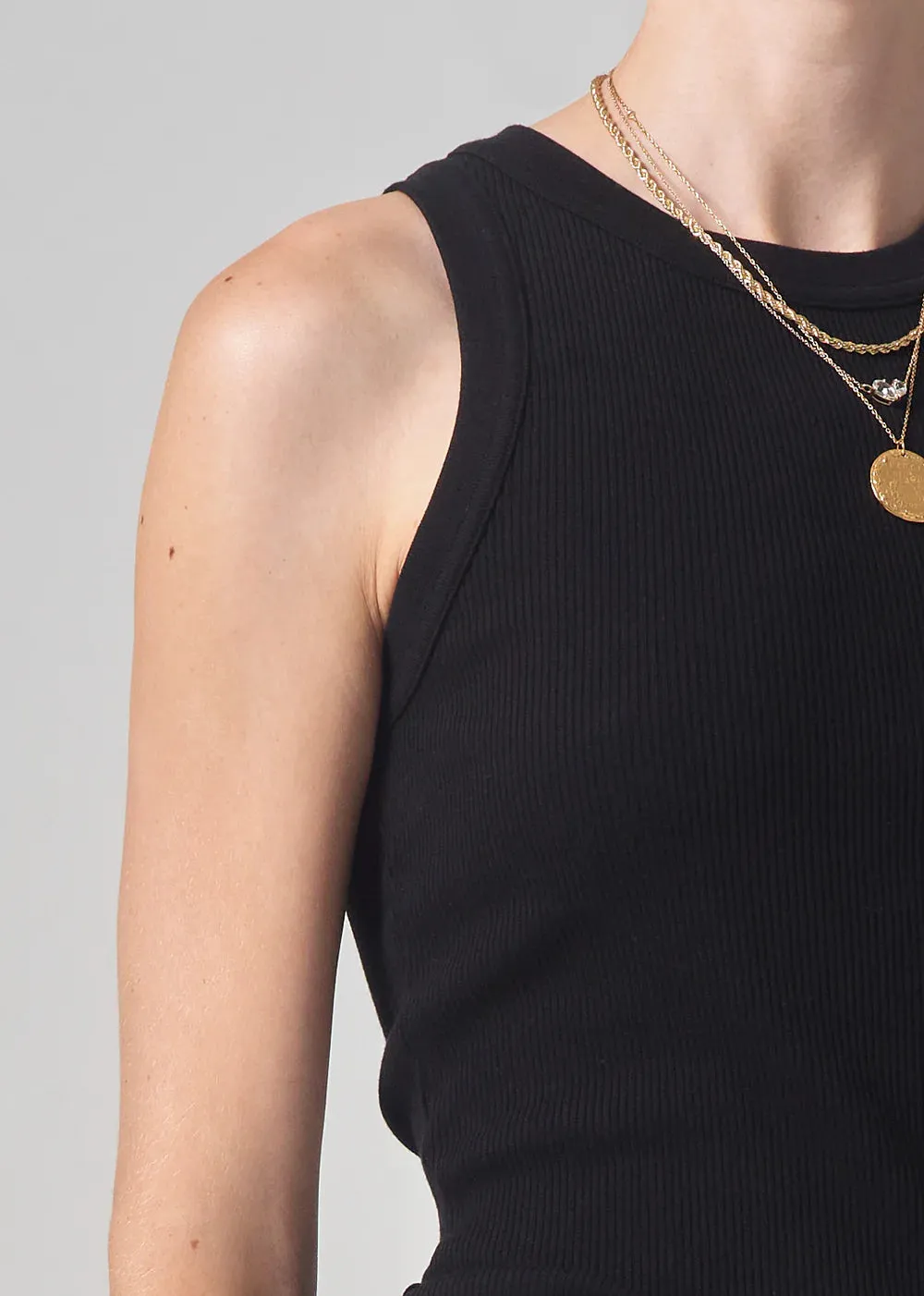 Citizens of Humanity - Isabel Rib Tank - Black sold by Jessie Boutique product image thumbnail 4