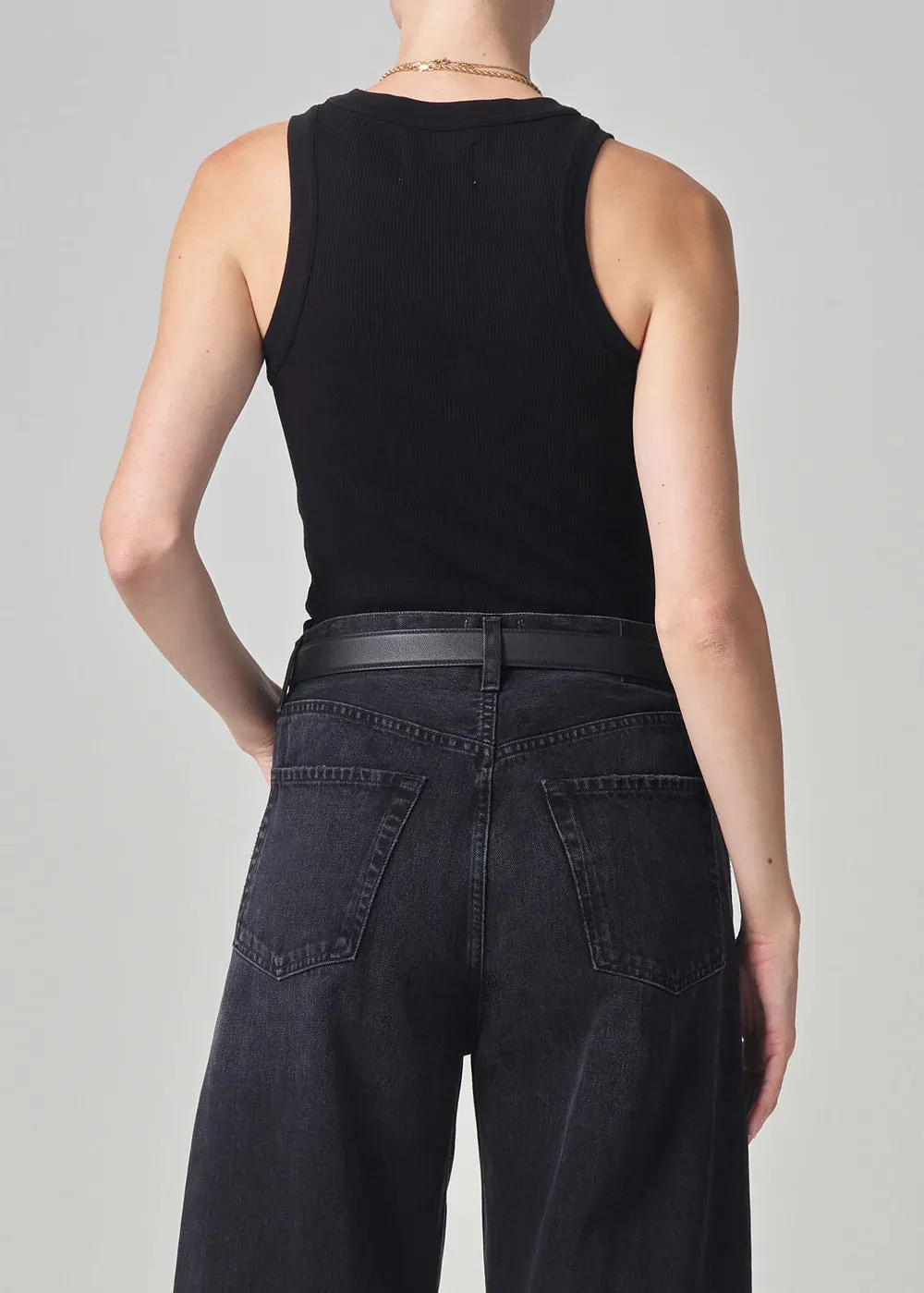 Citizens of Humanity - Isabel Rib Tank - Black sold by Jessie Boutique product image thumbnail 2