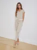 L'agence - Margot H/R Skinny - Biscuit sold by Jessie Boutique