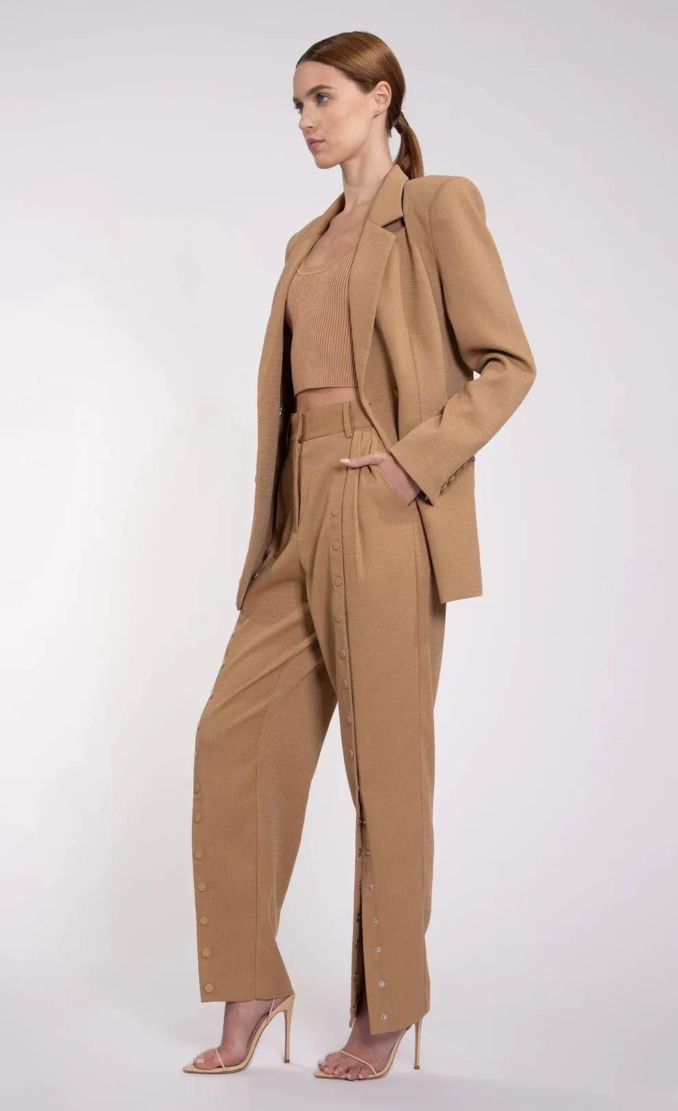 Nonchalant - Pheonix Blazer - Sand sold by Jessie Boutique product image thumbnail 2