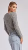 Generation Love - Diana Cardigan - Black Melange sold by Jessie Boutique