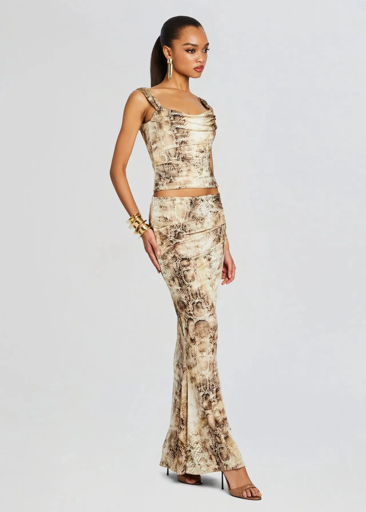 Retrofete - Vivienne Skirt - Vintage Snake sold by Jessie Boutique product image thumbnail 3