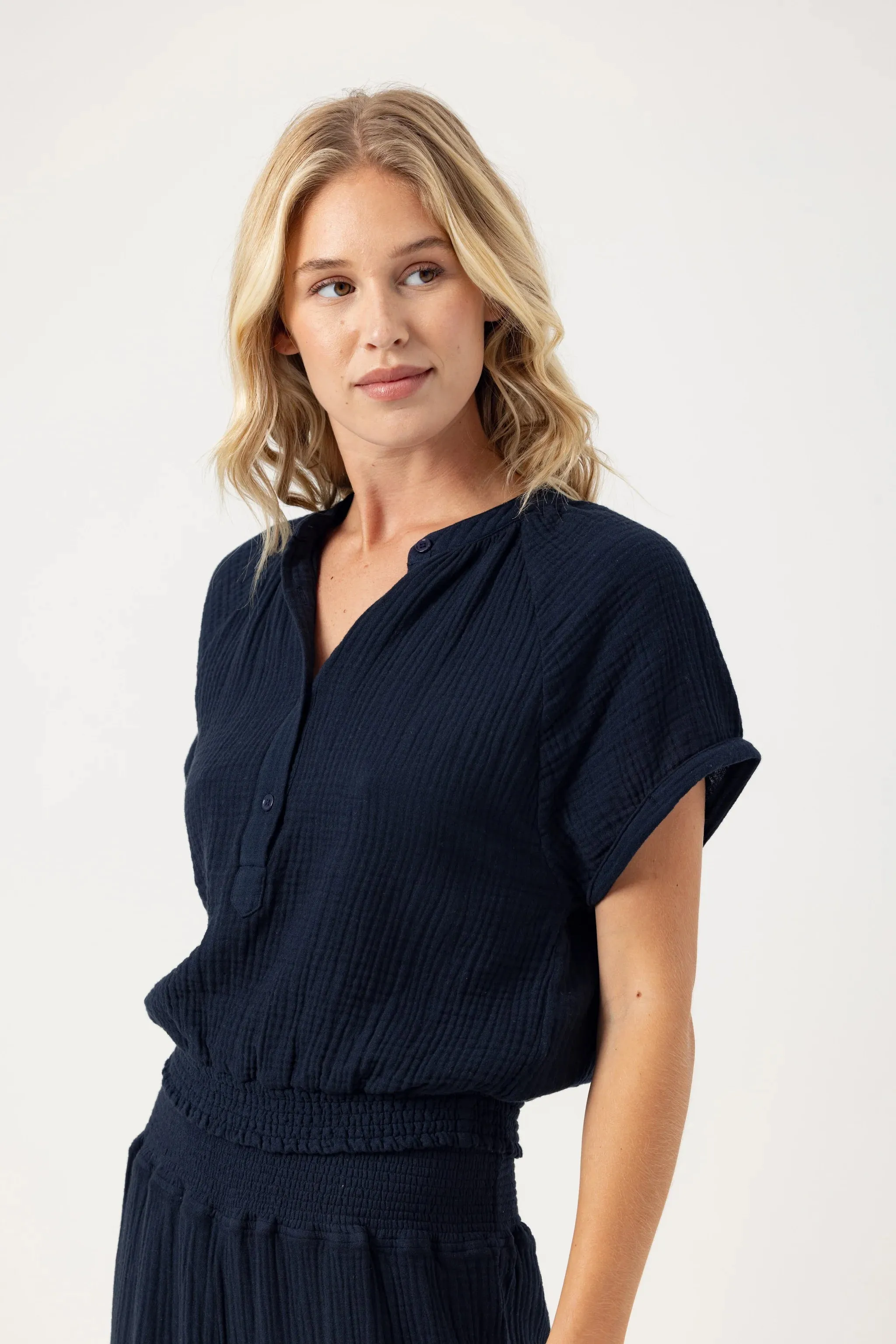 Sundays - Dari Top - Navy sold by Jessie Boutique product image thumbnail 2