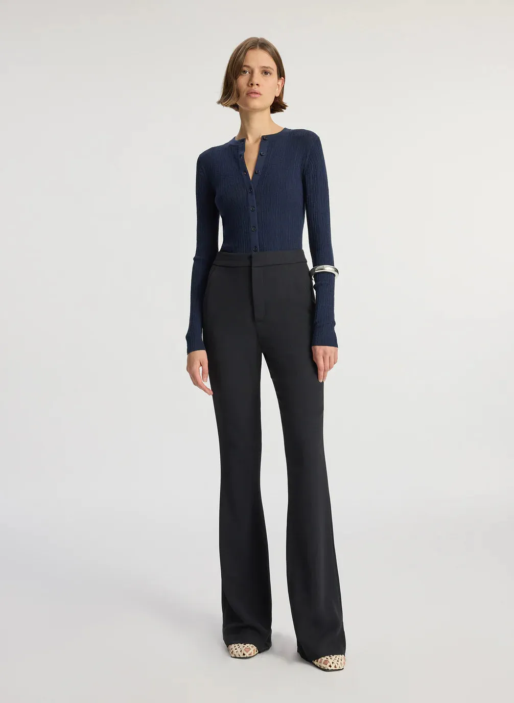 A.L.C - Fisher Cardigan - Navy sold by Jessie Boutique