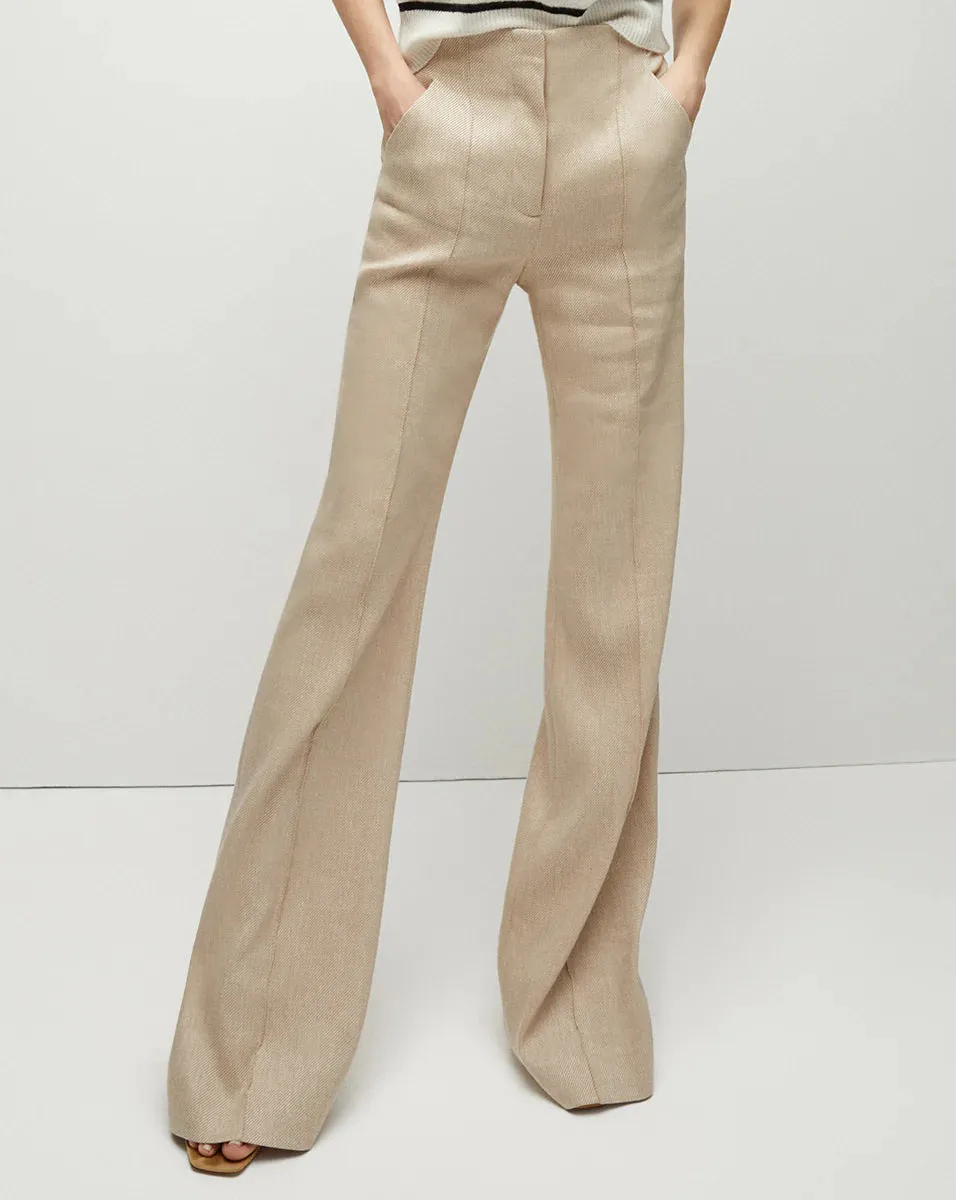 Veronica Beard - Komi Pant - Sandalwood Melange sold by Jessie Boutique product image thumbnail 2