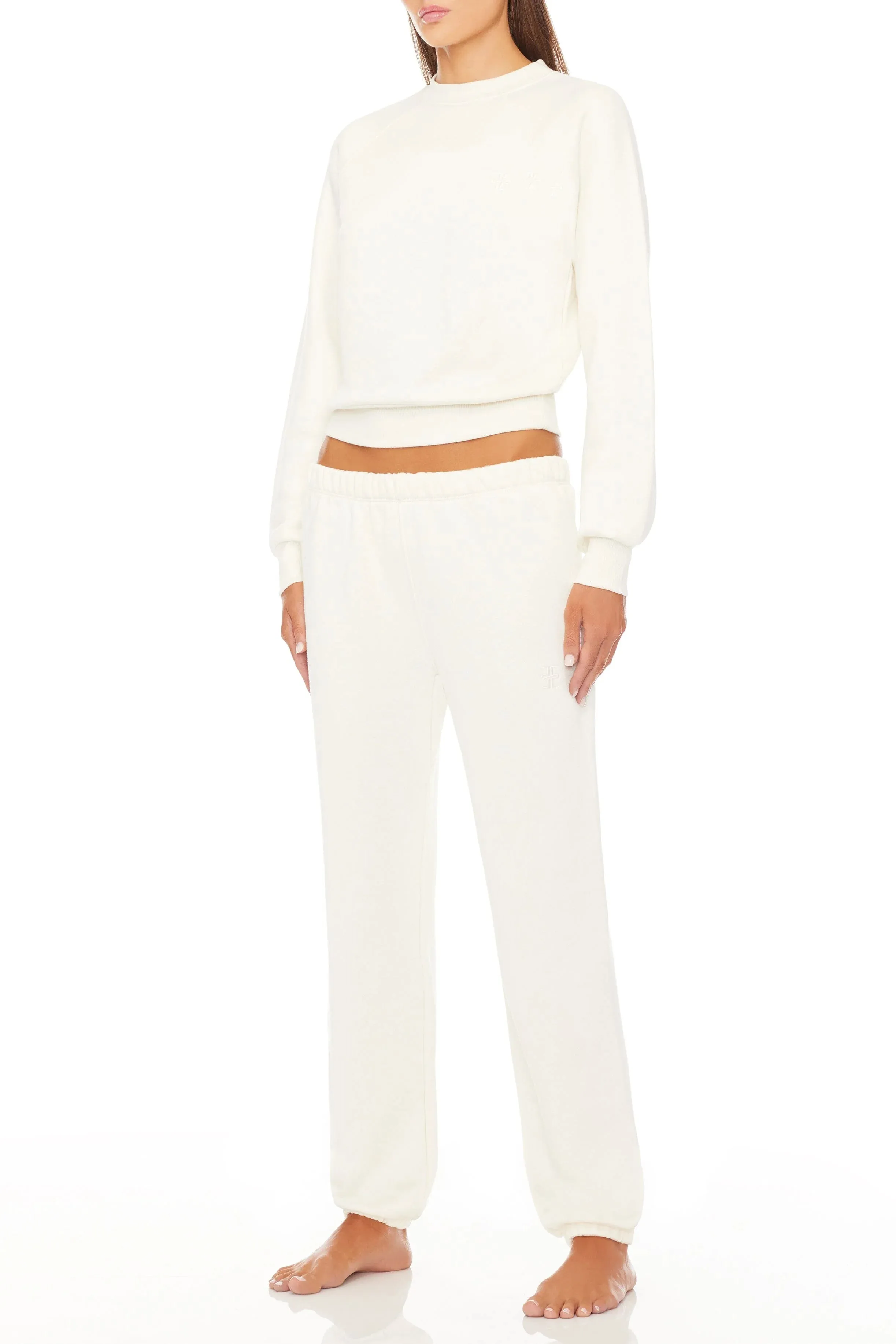 Eterne - Classic Sweatpants - Cream sold by Jessie Boutique product image thumbnail 3