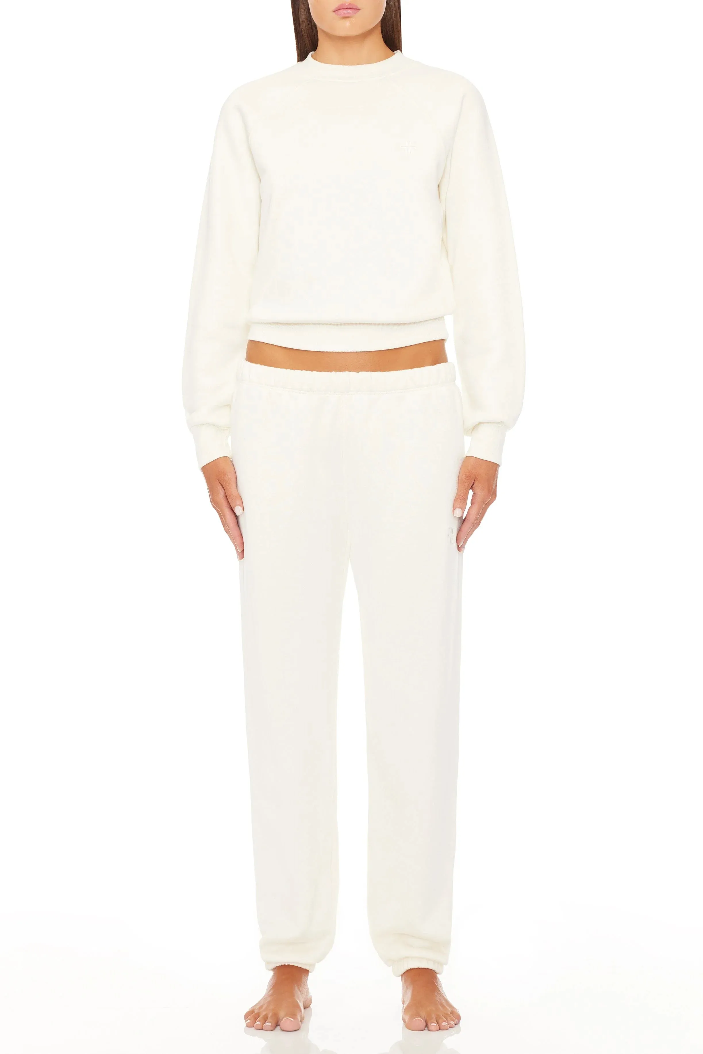 Eterne - Classic Sweatpants - Cream sold by Jessie Boutique