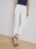 L’agence - Kendra Cropped Flare Jean - Blanc sold by Jessie Boutique