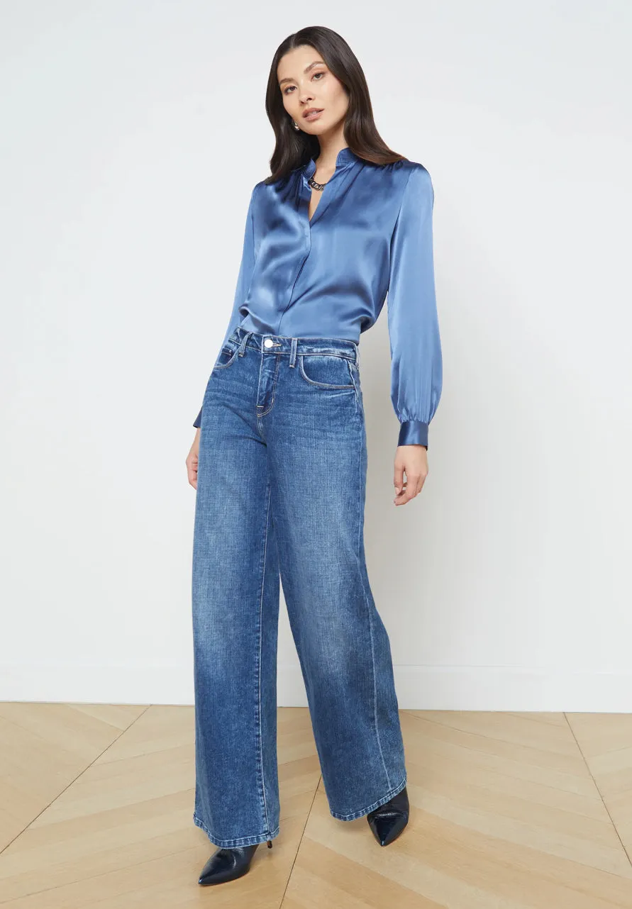 L’agence - Alicent Wide Leg Jean - Wilcox sold by Jessie Boutique