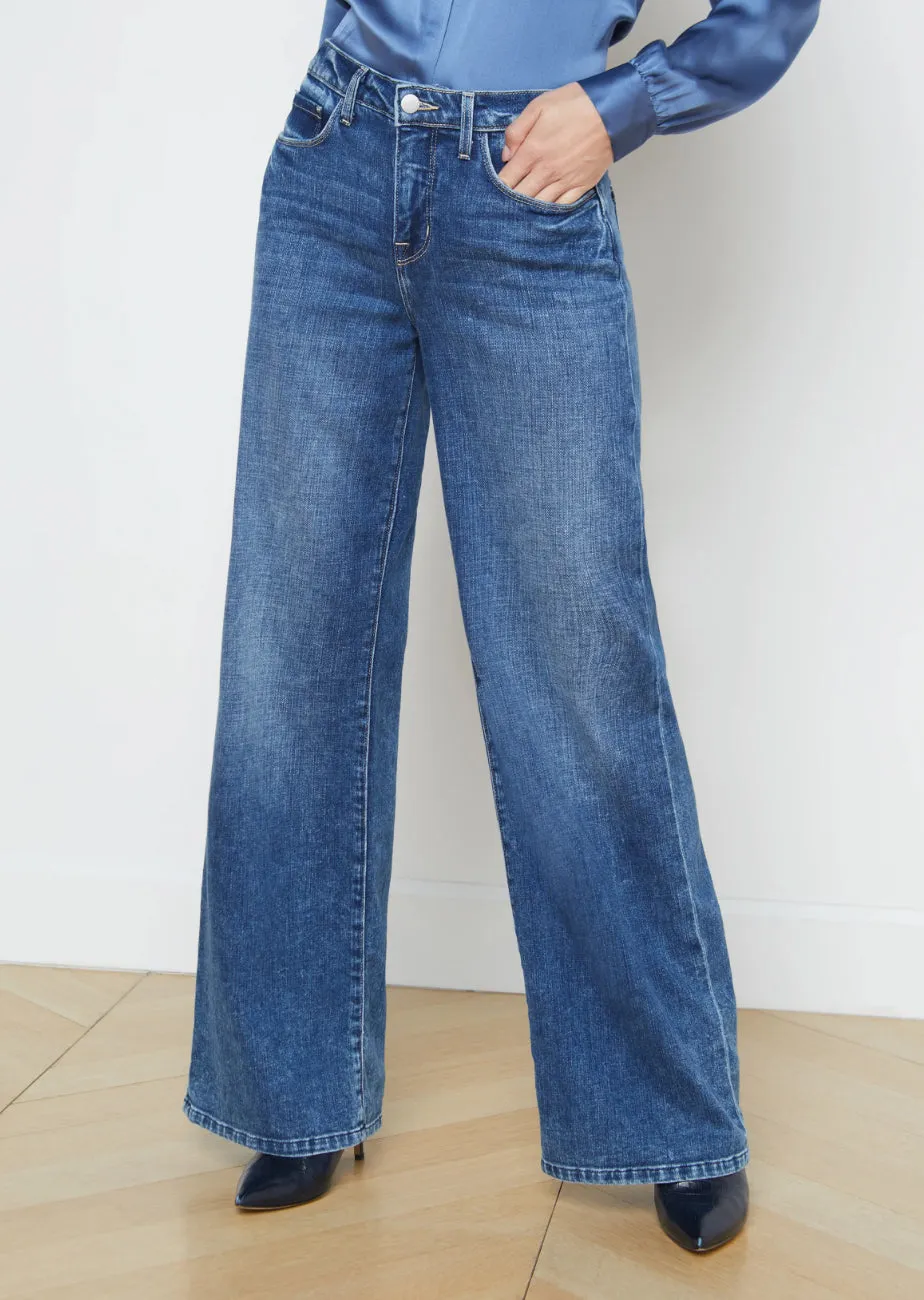 L’agence - Alicent Wide Leg Jean - Wilcox sold by Jessie Boutique product image thumbnail 2