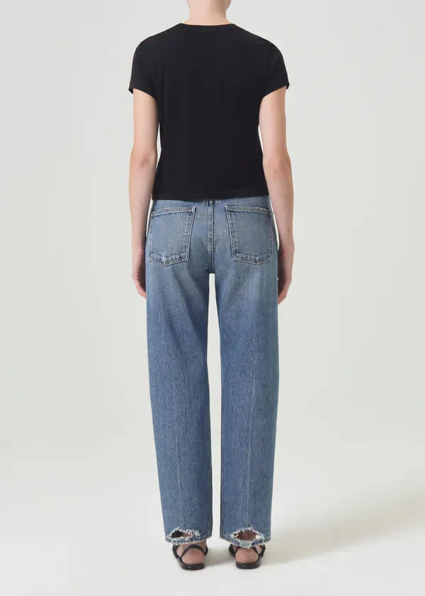 Agolde - Adine Shrunken Tee - Black sold by Jessie Boutique product image thumbnail 2