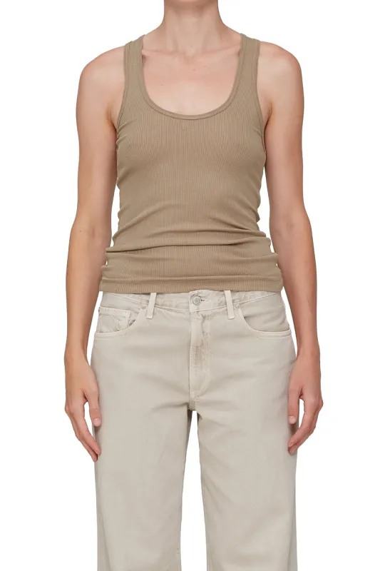 Agolde - Bianca Tank - Snail sold by Jessie Boutique