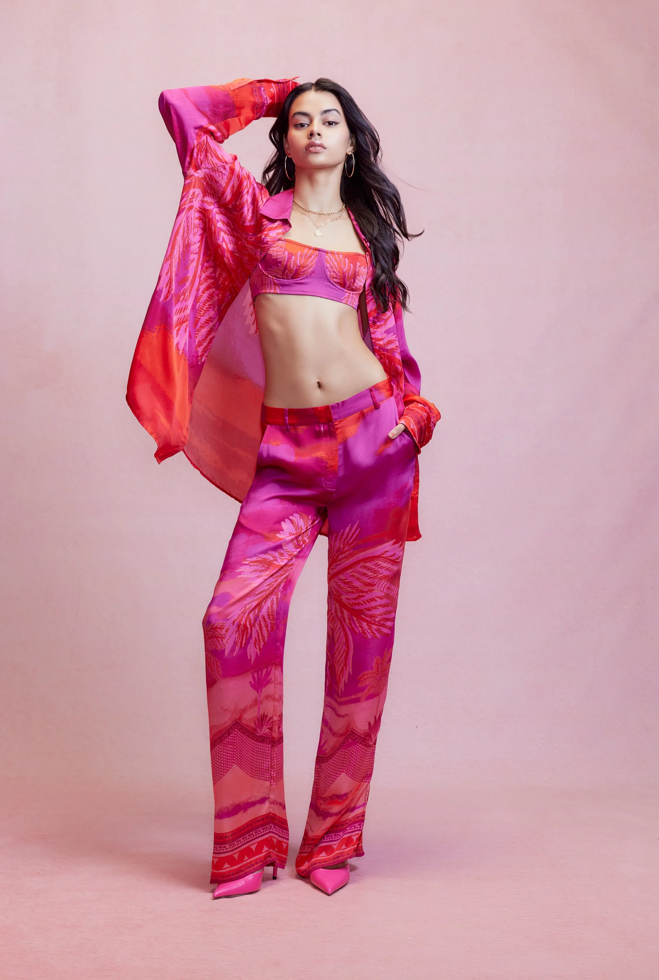 Hemant and Nandita - Soma Pants - Multicolor sold by Jessie Boutique