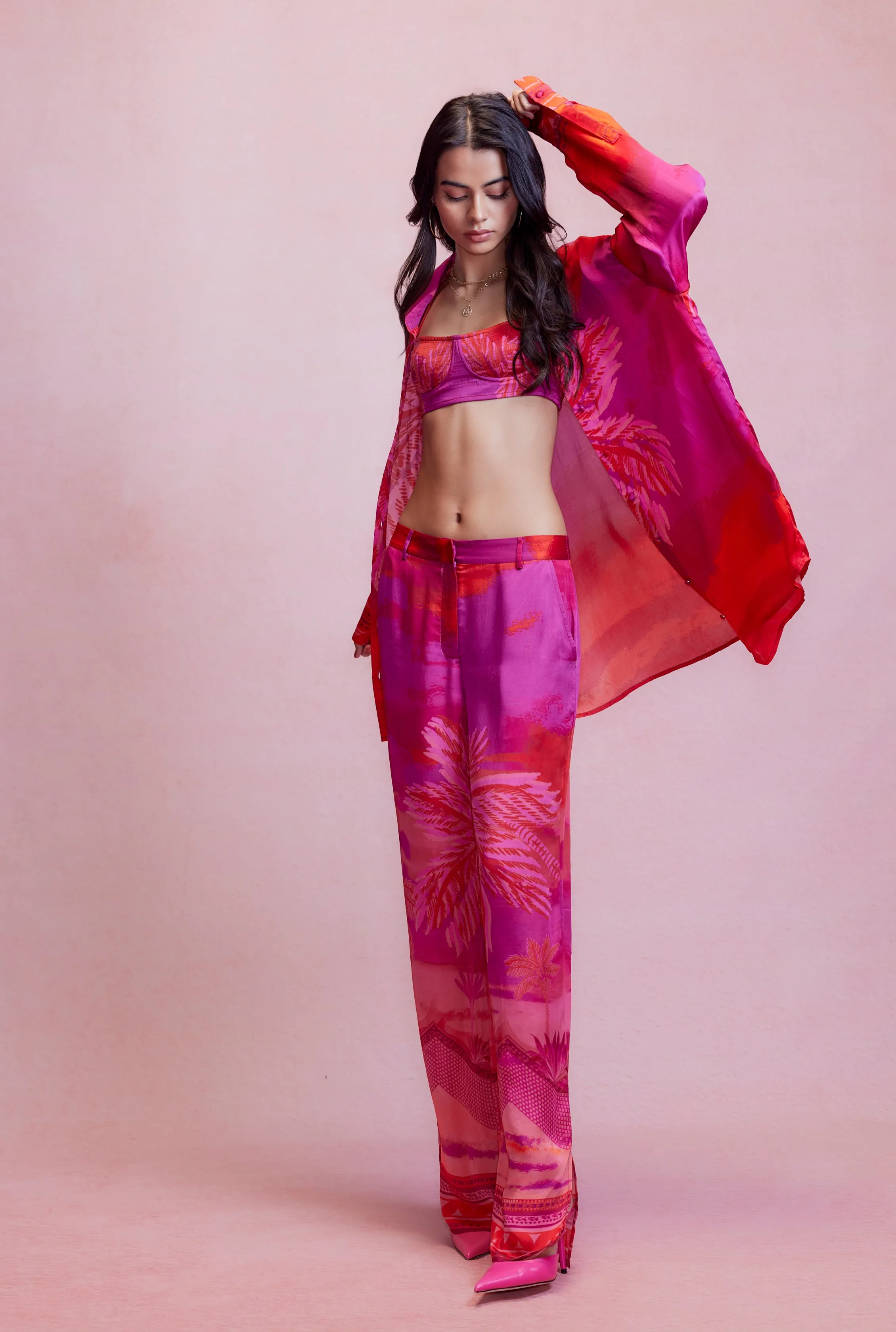 Hemant and Nandita - Soma Pants - Multicolor sold by Jessie Boutique product image thumbnail 3